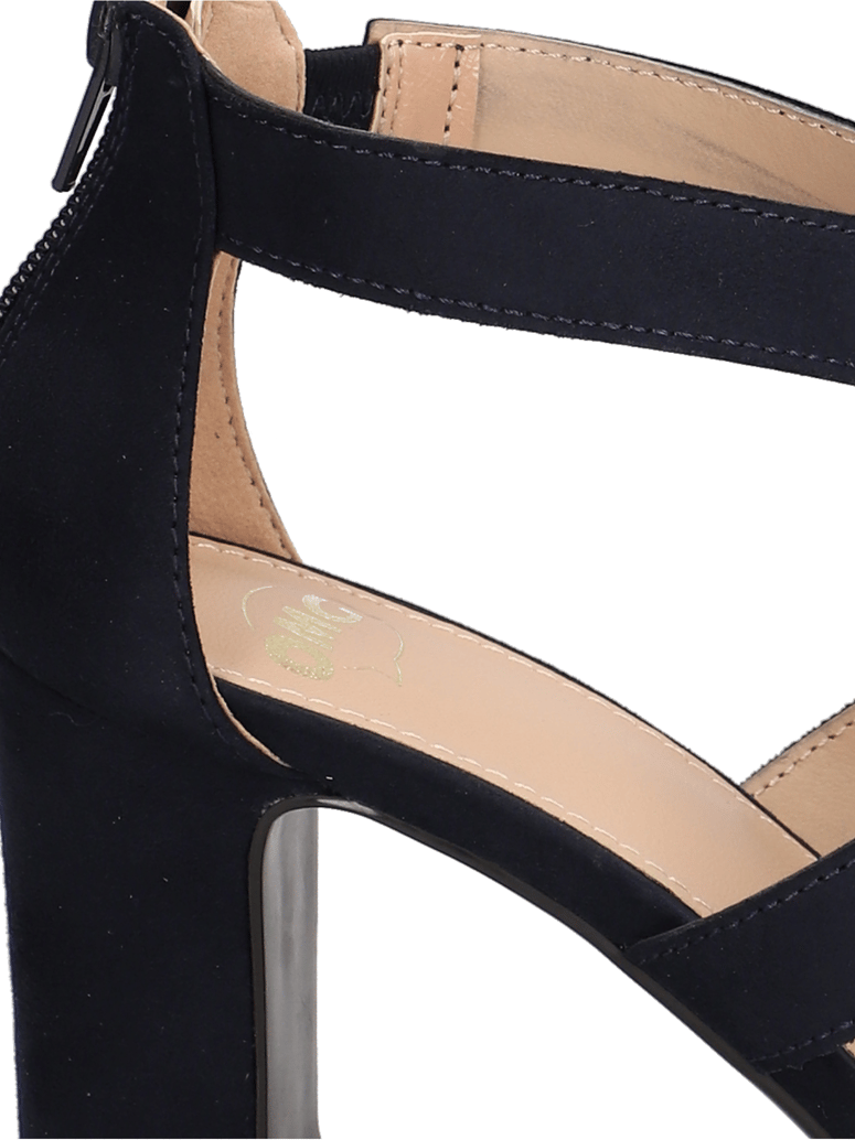 OMG!-Textil-Sandale-černá