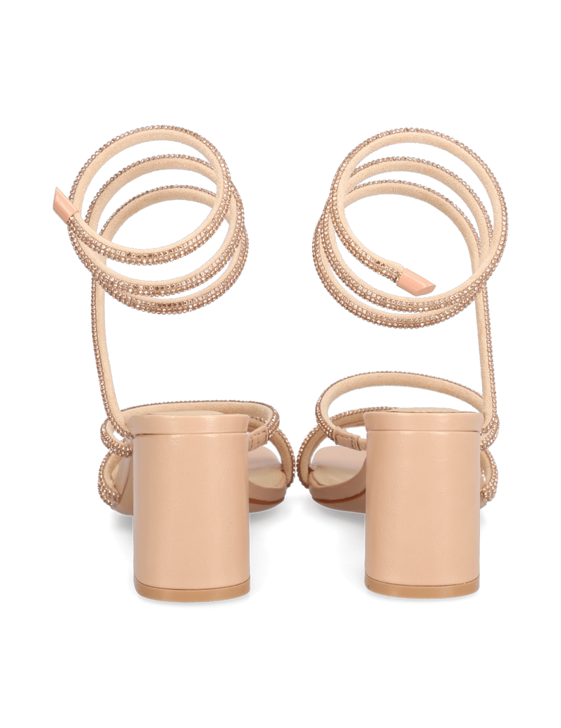 Kate-Gray-Imitácia-kože-sandály-stříbrná