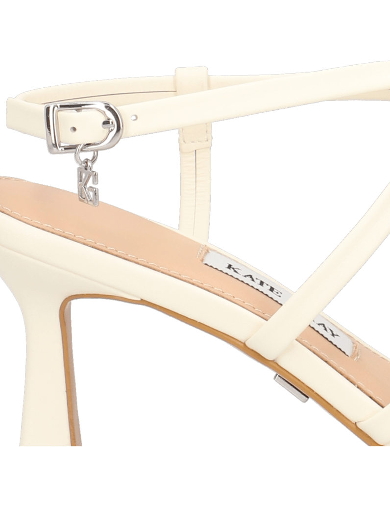 Kate-Gray-Glattleder-Sandale-čierna