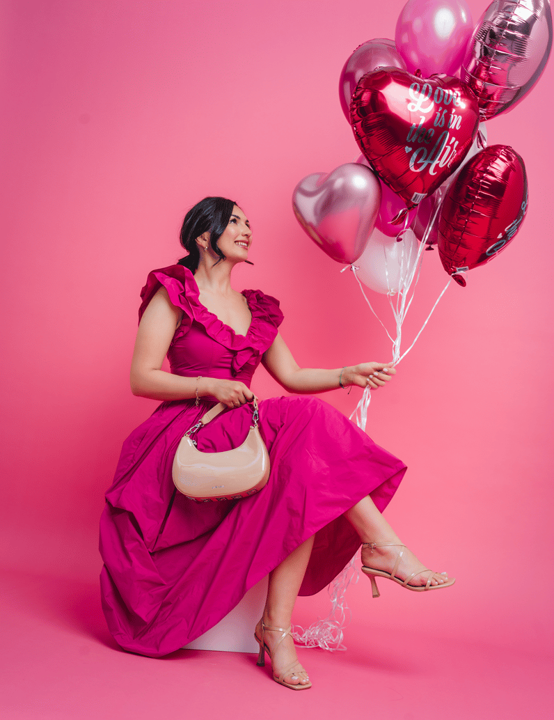 Kate-Gray-Lackleder-Sandale-čierna