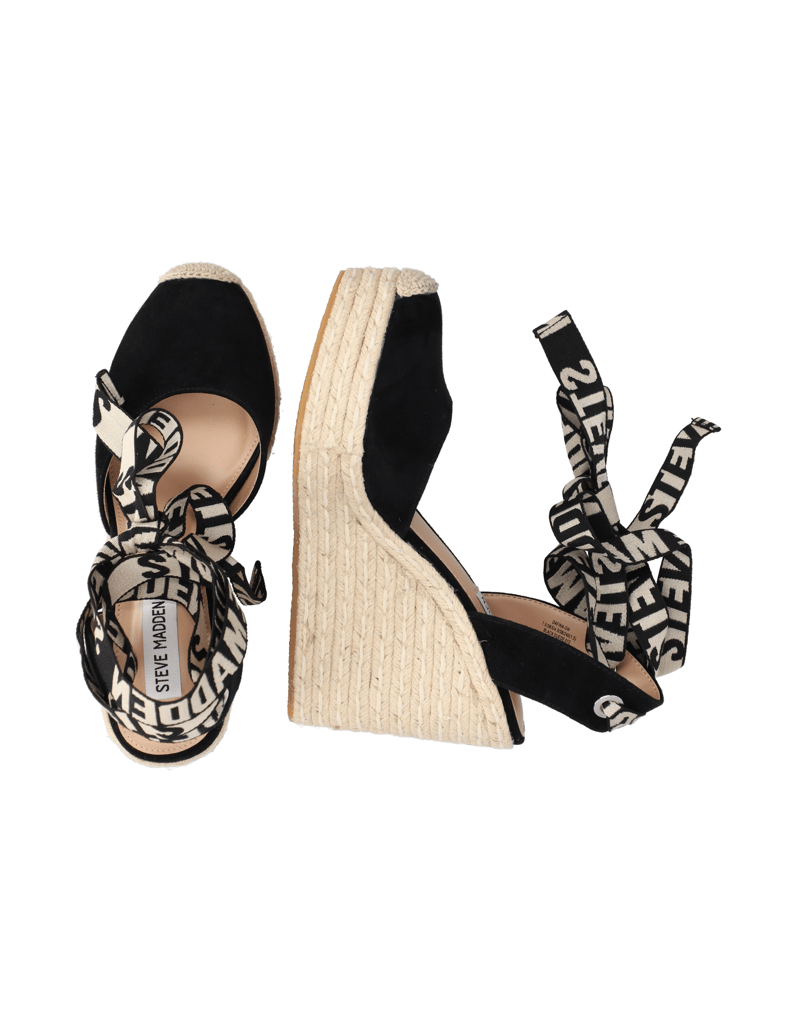 Steve-Madden-Sandále-na-klinovom-podpätku-čierna