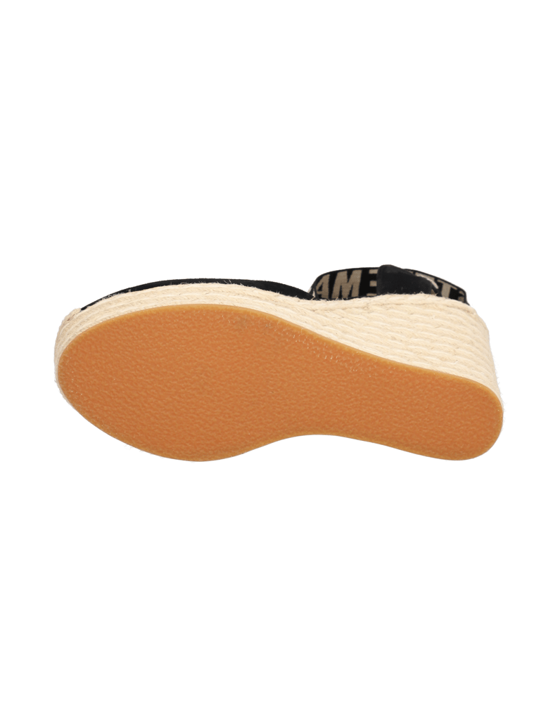 Steve-Madden-Sandále-na-klinovom-podpätku-čierna