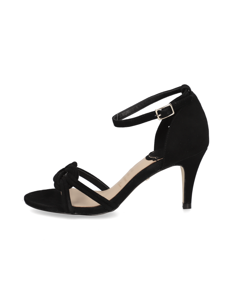 Silvia-Schneider-Veloursleder-Sandale-schwarz