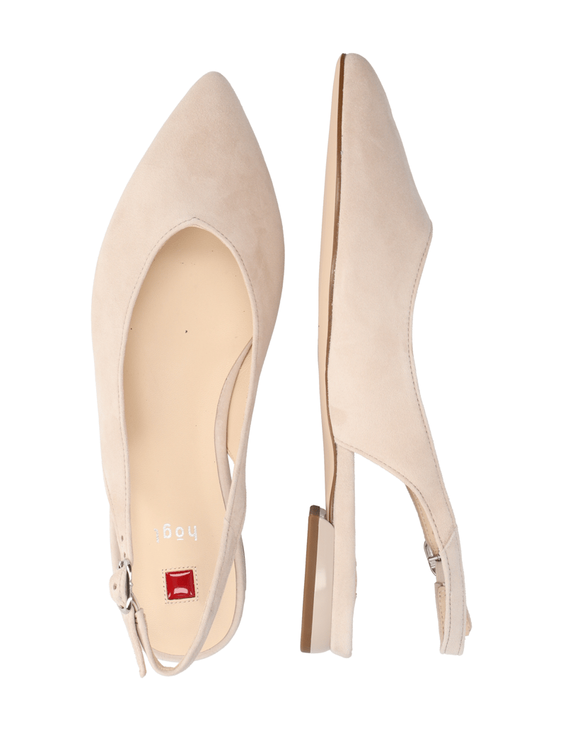 Högl-Veloursleder-Slingpumps