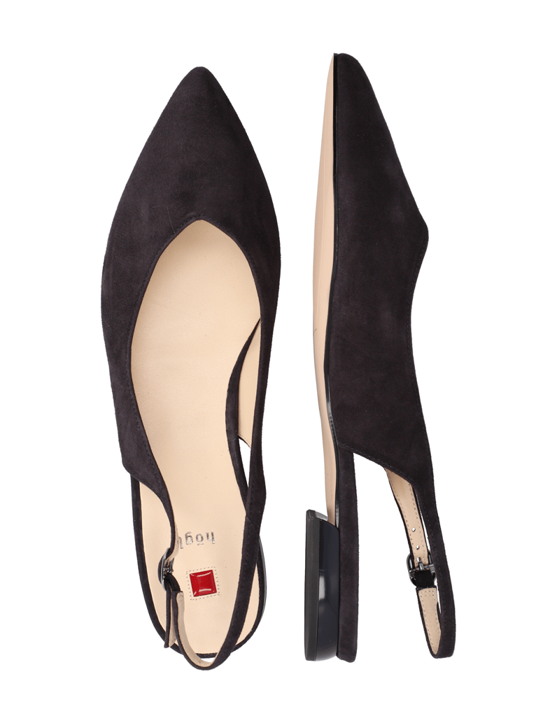 Högl-Veloursleder-Slingpumps