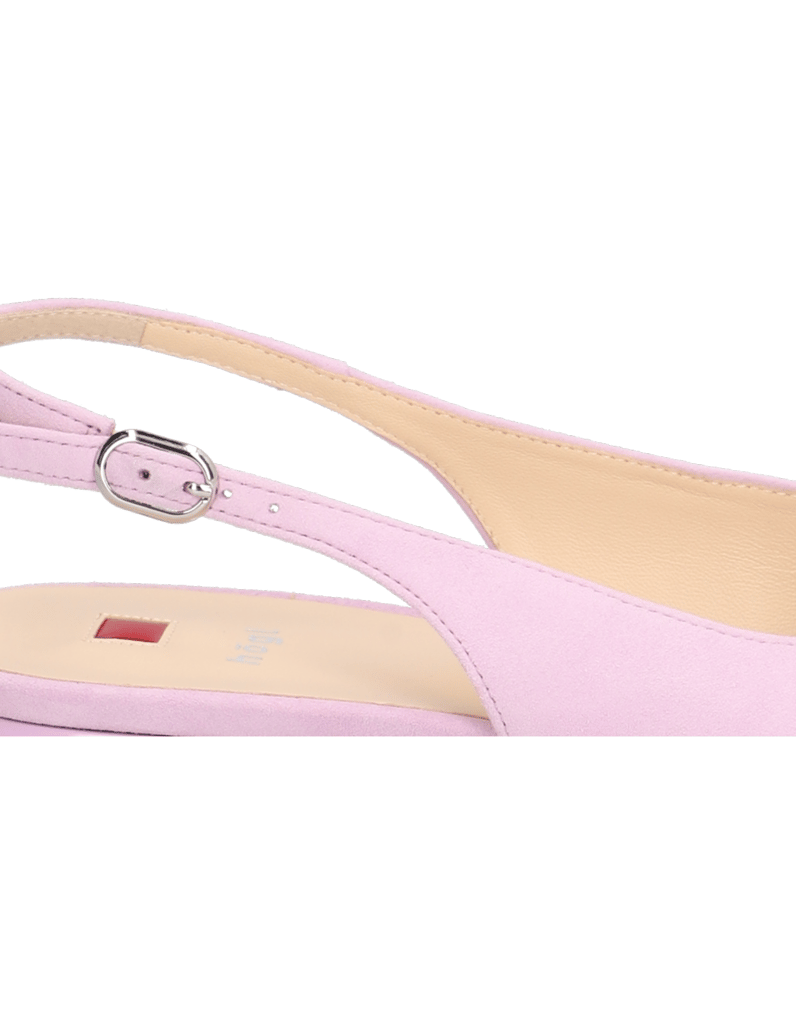 Högl-Veloursleder-Slingpumps