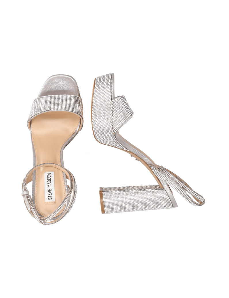 Steve-Madden-sandály-stříbrná