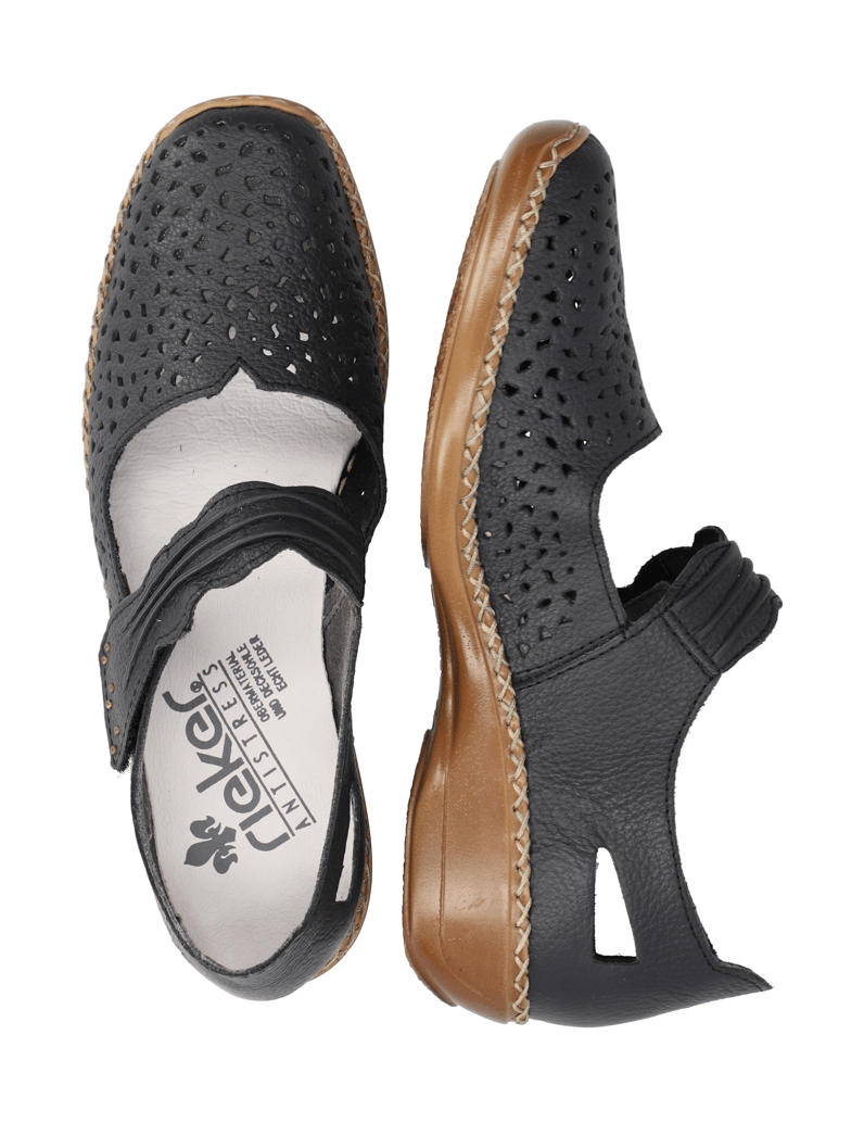 Rieker-hladká-kůže-baleríny