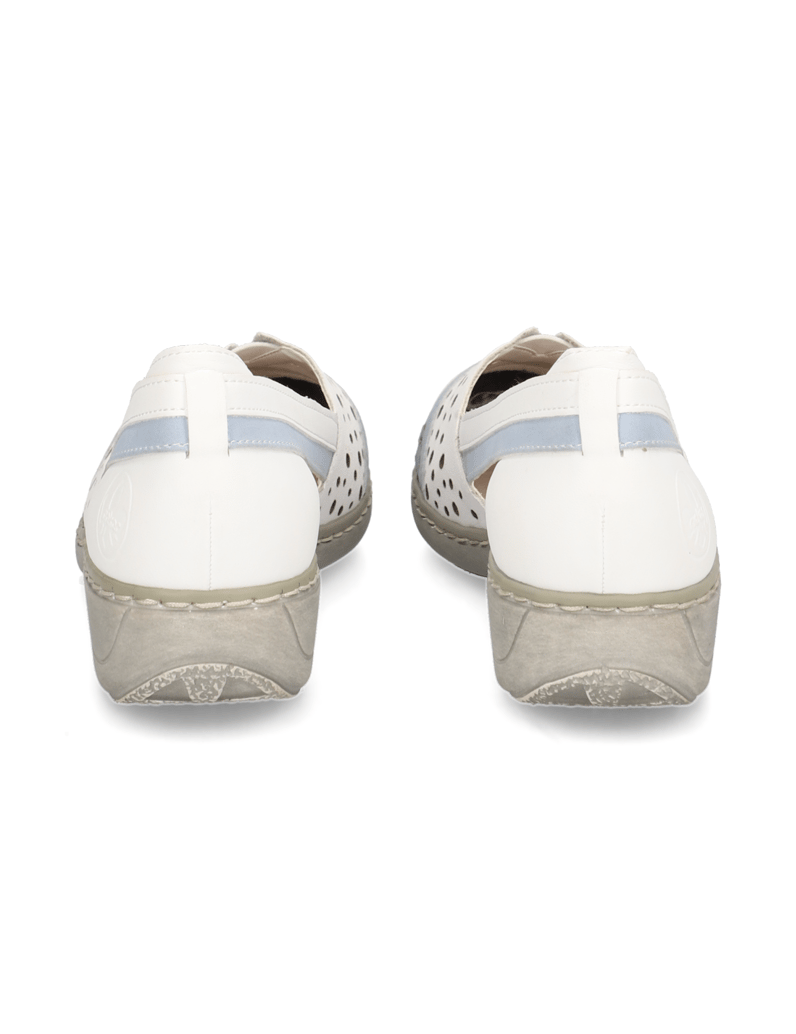 Rieker-gladko-usnje-balerinke-bela