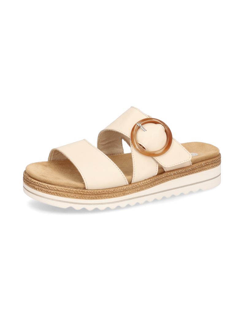 Remonte-Glattleder-Pantoffel