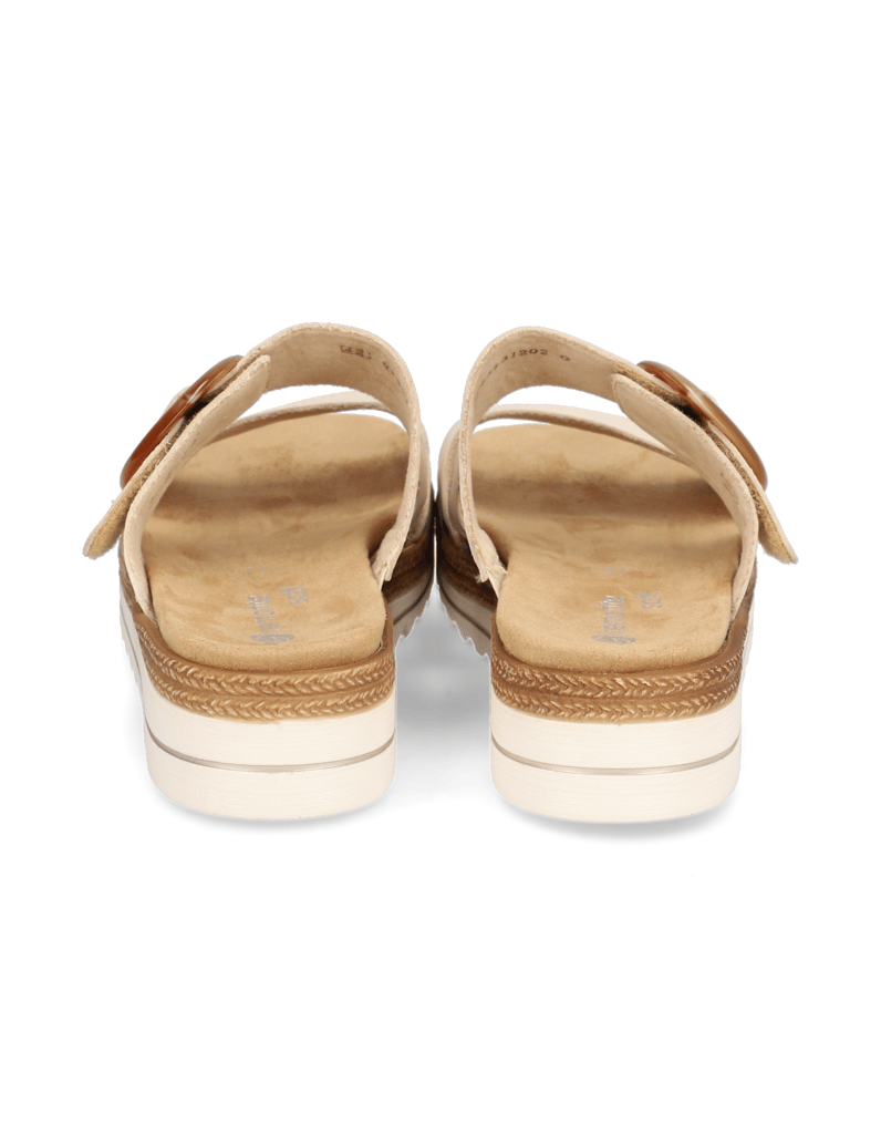 Remonte-Glattleder-Pantoffel