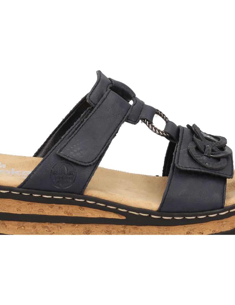 Rieker-Pantoffel-modrá