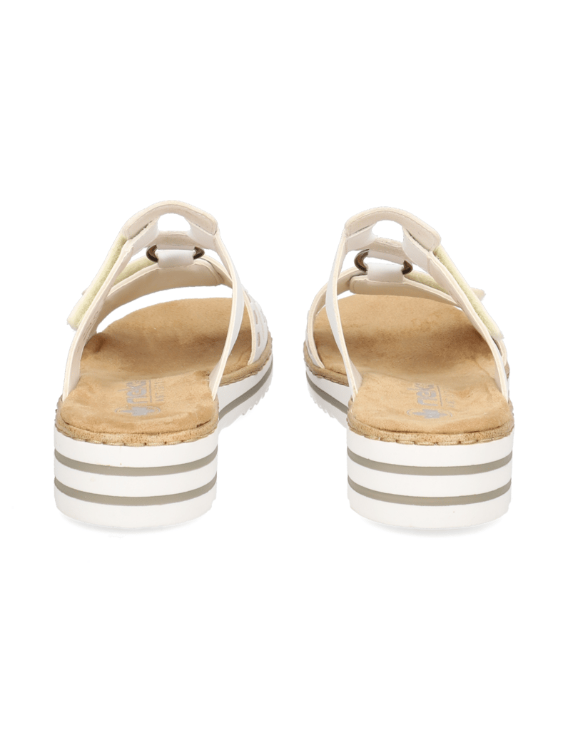 Rieker-Pantoffel-weiss