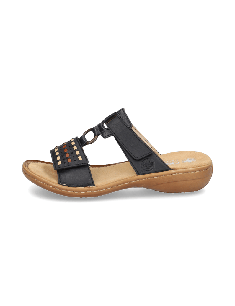 Rieker-Pantoffel-blau