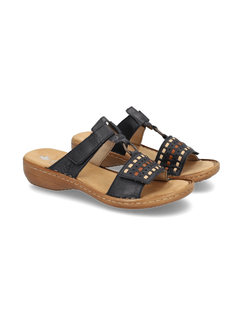 Rieker-Pantoffel-blau