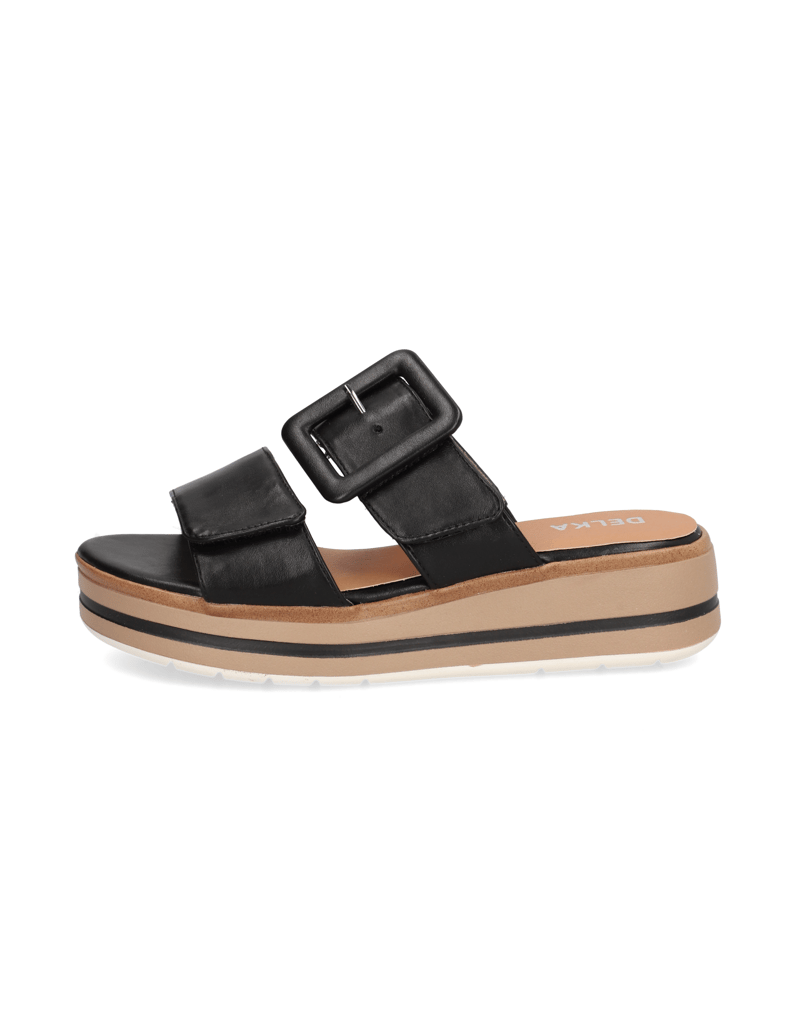 DELKA-pantofle-černá