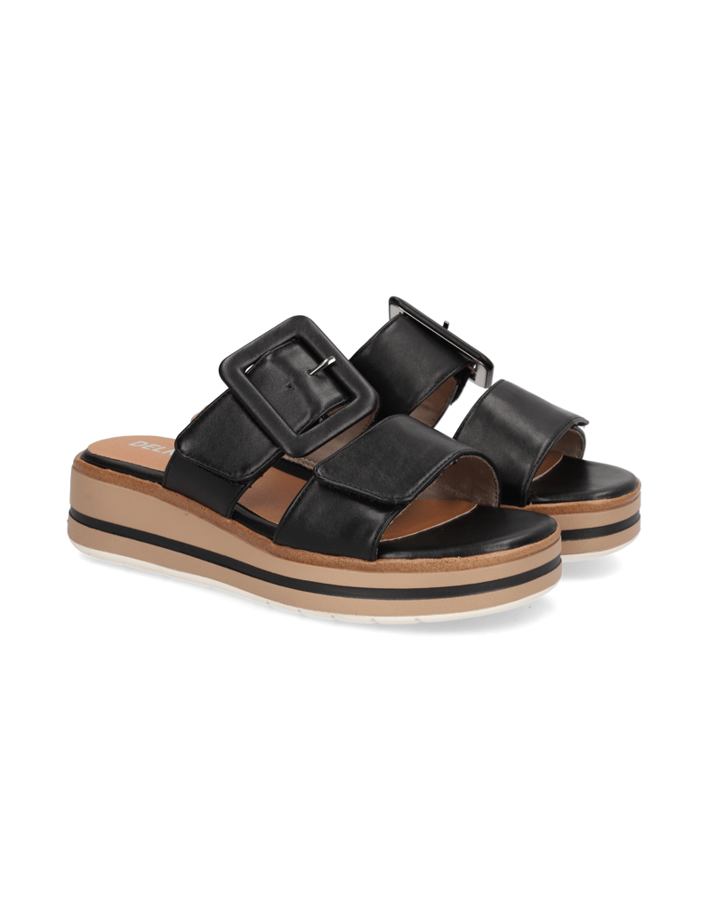 DELKA-pantofle-černá