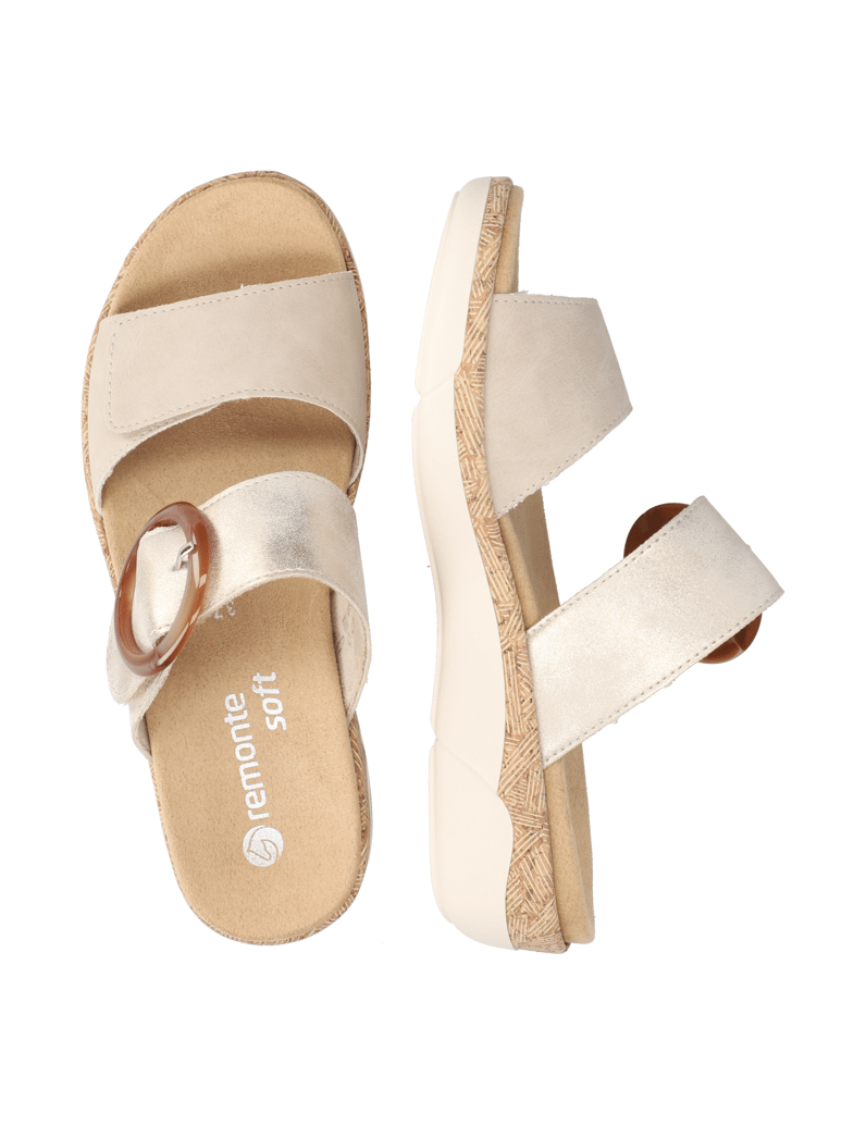 Remonte-imitácia-kože-šľapky-béžová