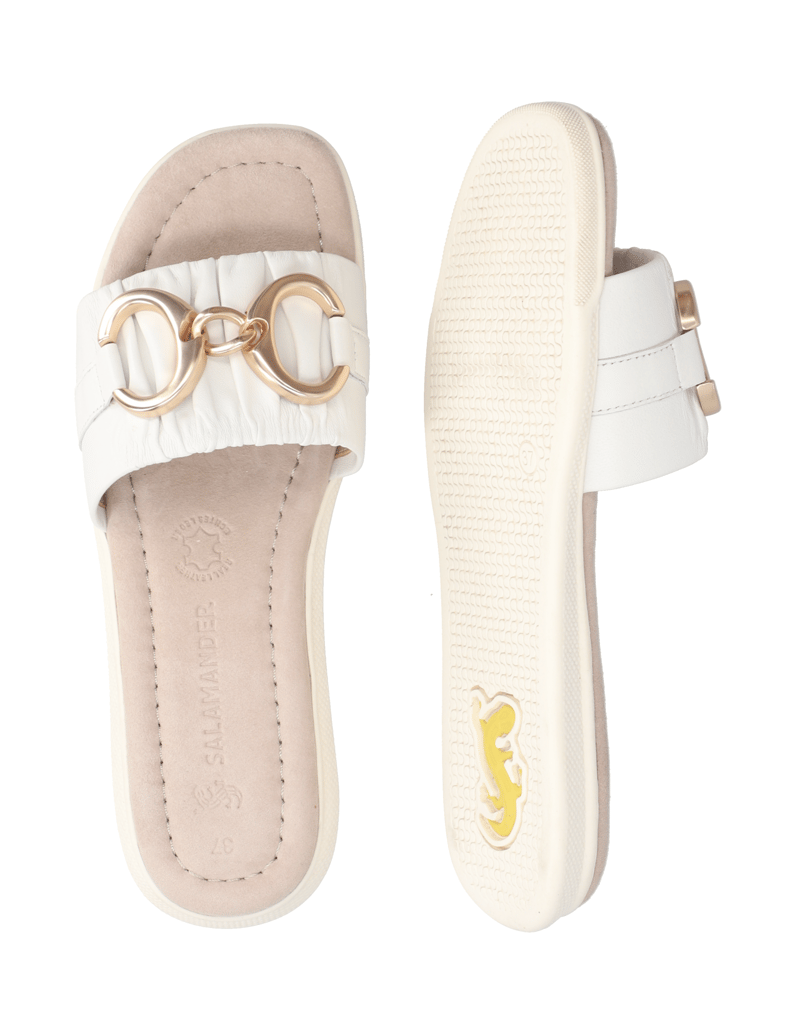 Salamander-hladká-kůže-pantofle-černá