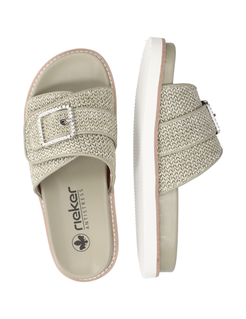 Rieker-tekstil-natikači-zelena