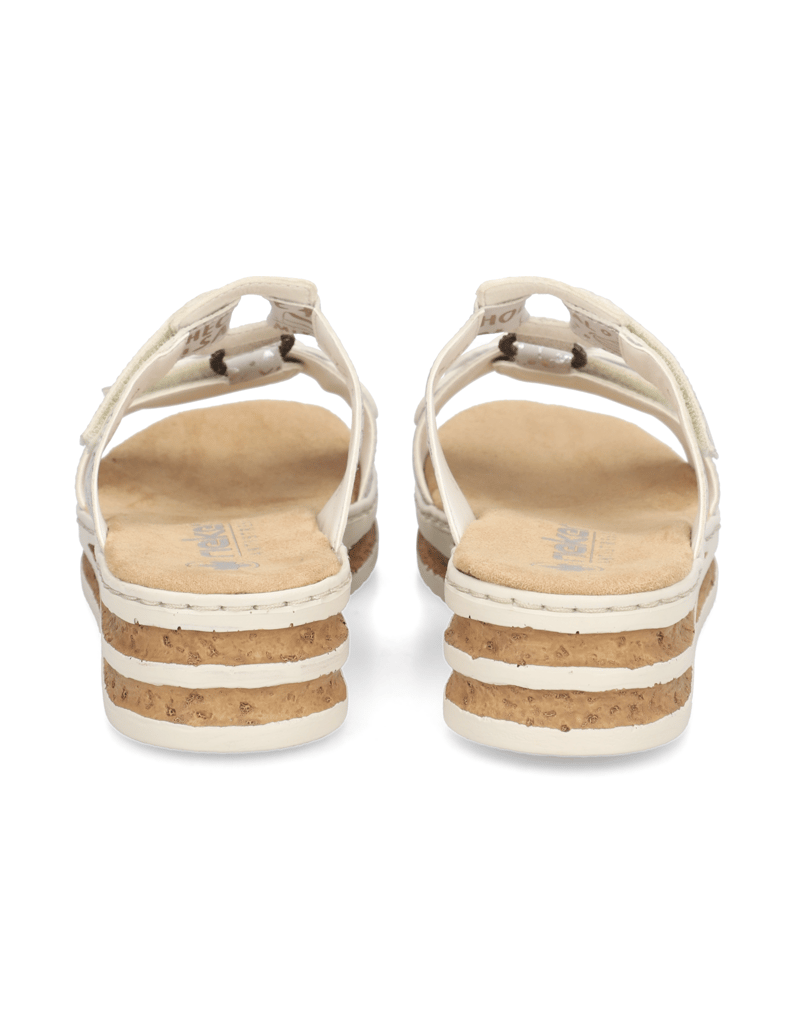 Rieker-Pantoffel-silber