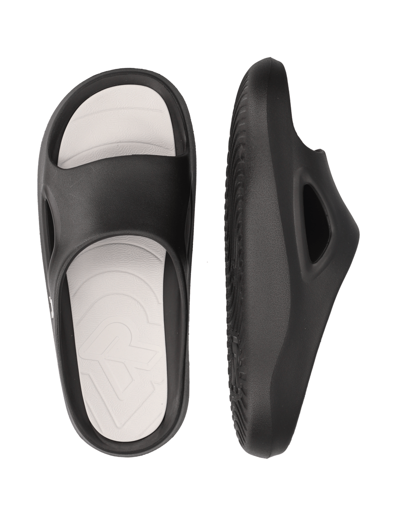 Rieker-Sonstige-Obermaterialien-Pantoffel-schwarz