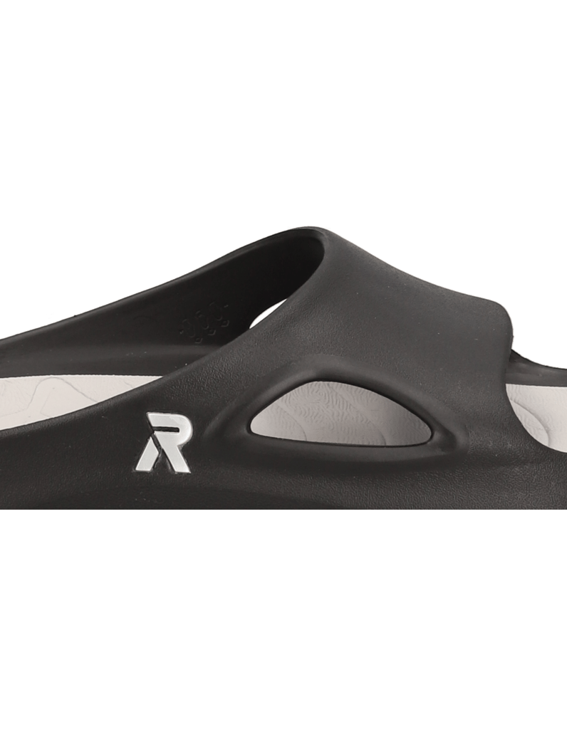 Rieker-Sonstige-Obermaterialien-Pantoffel-schwarz