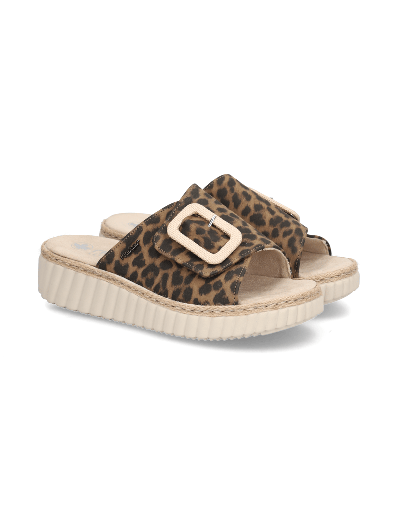 Rieker-Pantoffel-braun