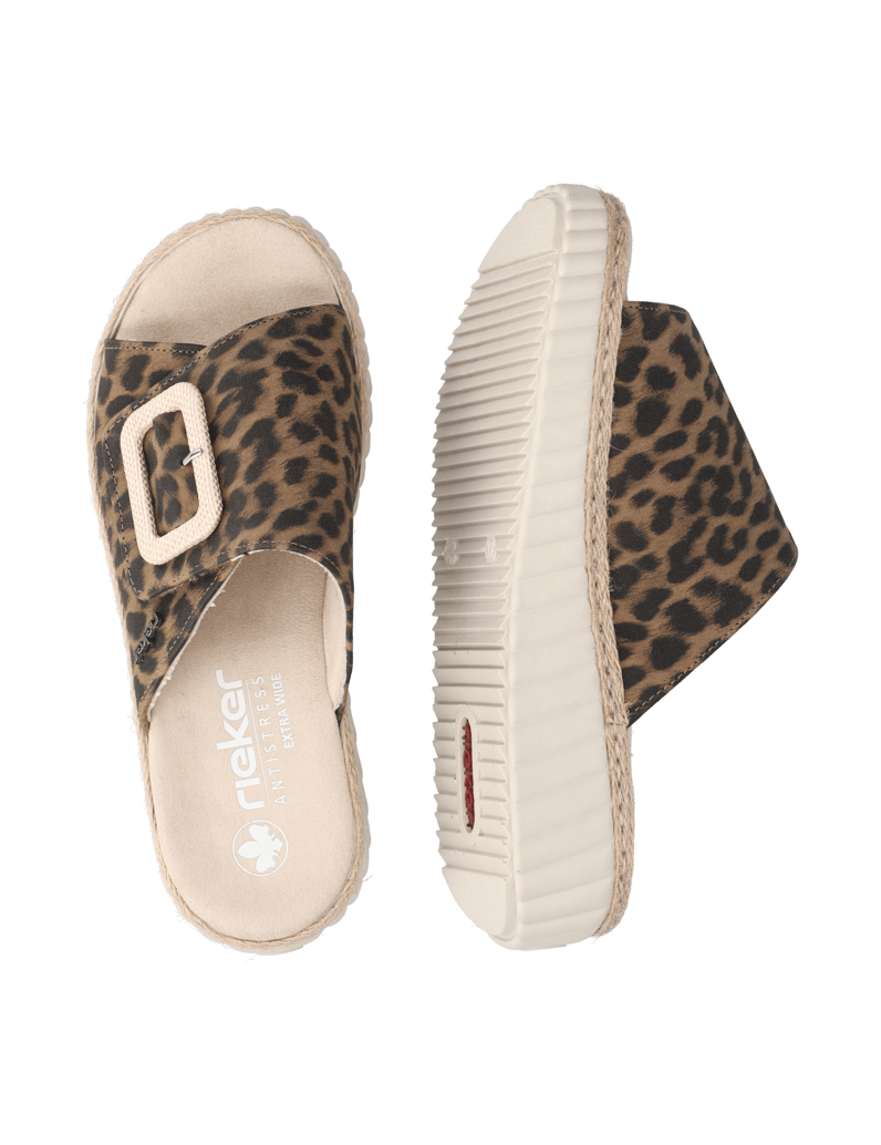 Rieker-Pantoffel-braun