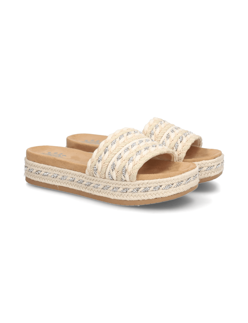 Skechers-pantofle-béžová