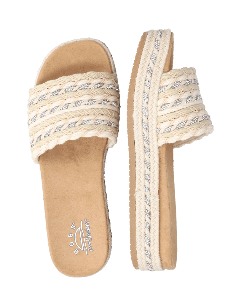 Skechers-pantofle-béžová