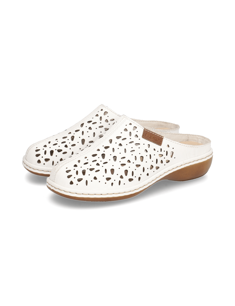 Rieker-Glattleder-Pantoffel