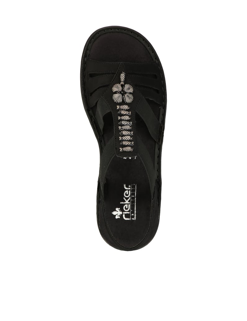 Rieker-Lederimitat-Sandale