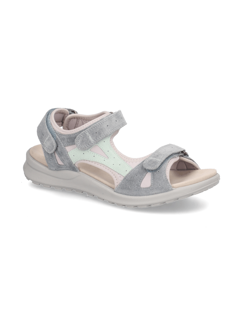 Legero-Veloursleder-Sandale-beige