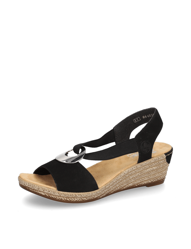 Rieker-Sandále-na-klinovom-podpätku