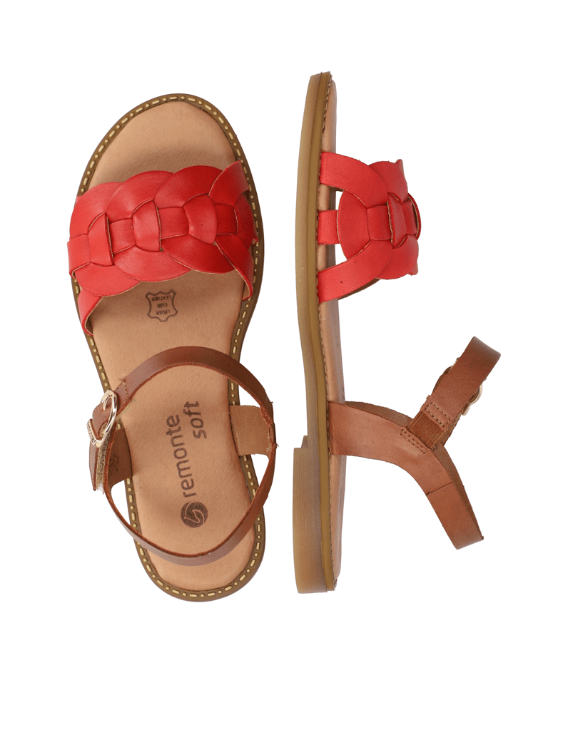 Remonte-sandály---hladká-kůže