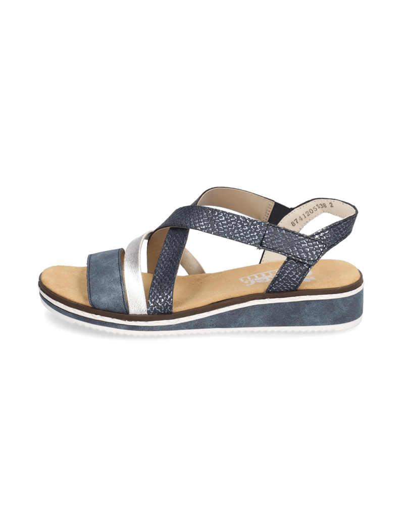 Rieker-Sandale-blau