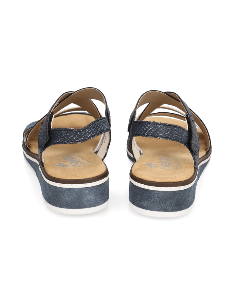 Rieker-Sandale-blau