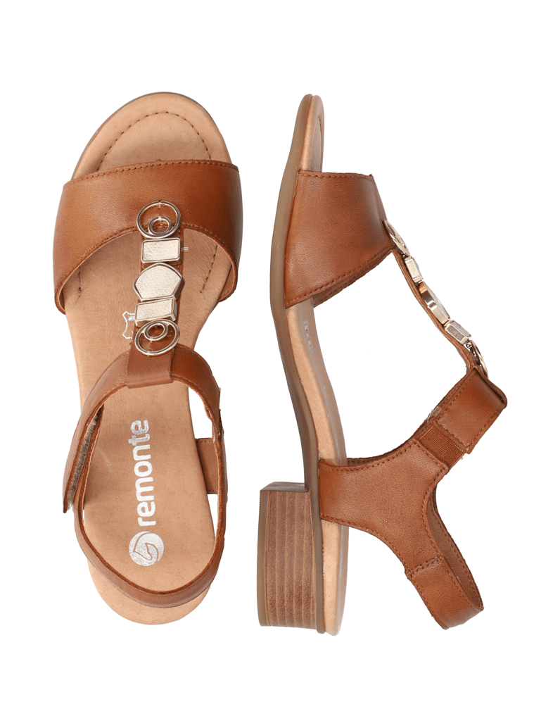 Remonte-Glattleder-Sandale