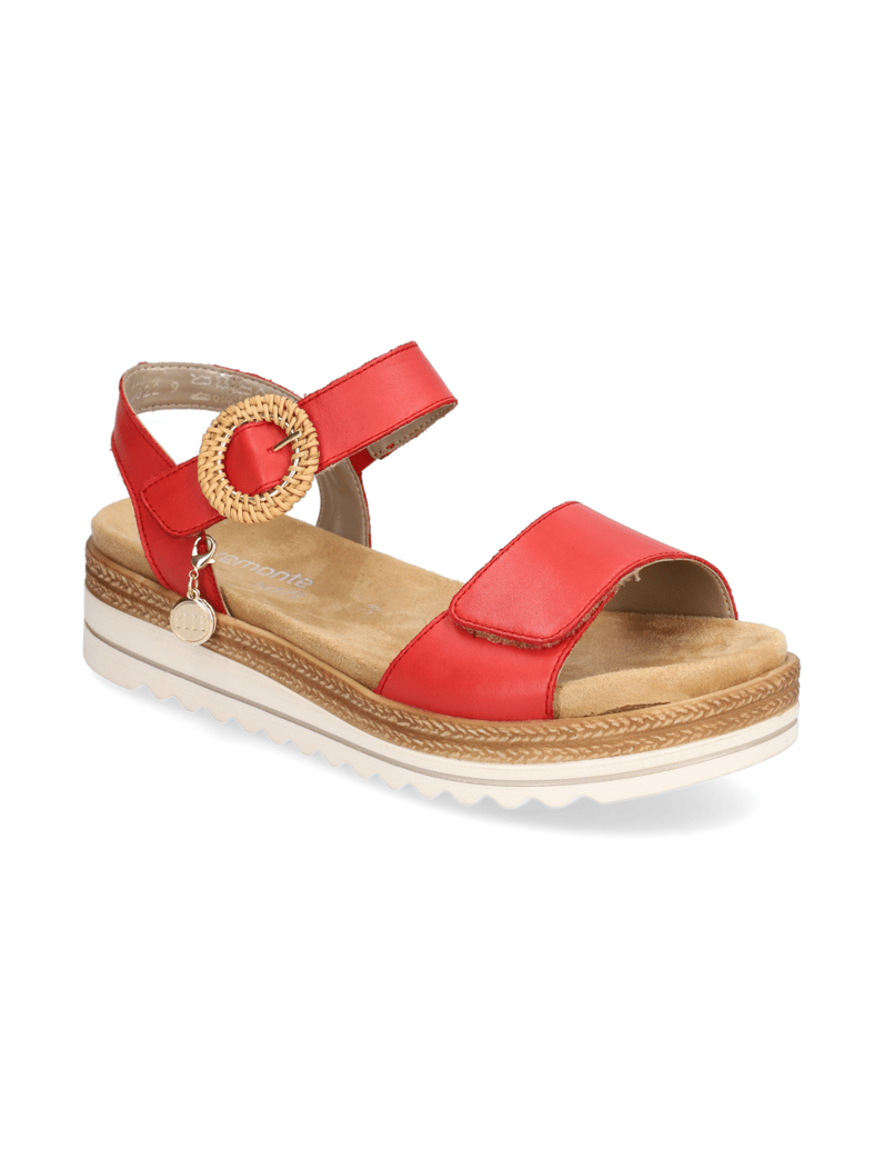 Remonte-Glattleder-Sandale