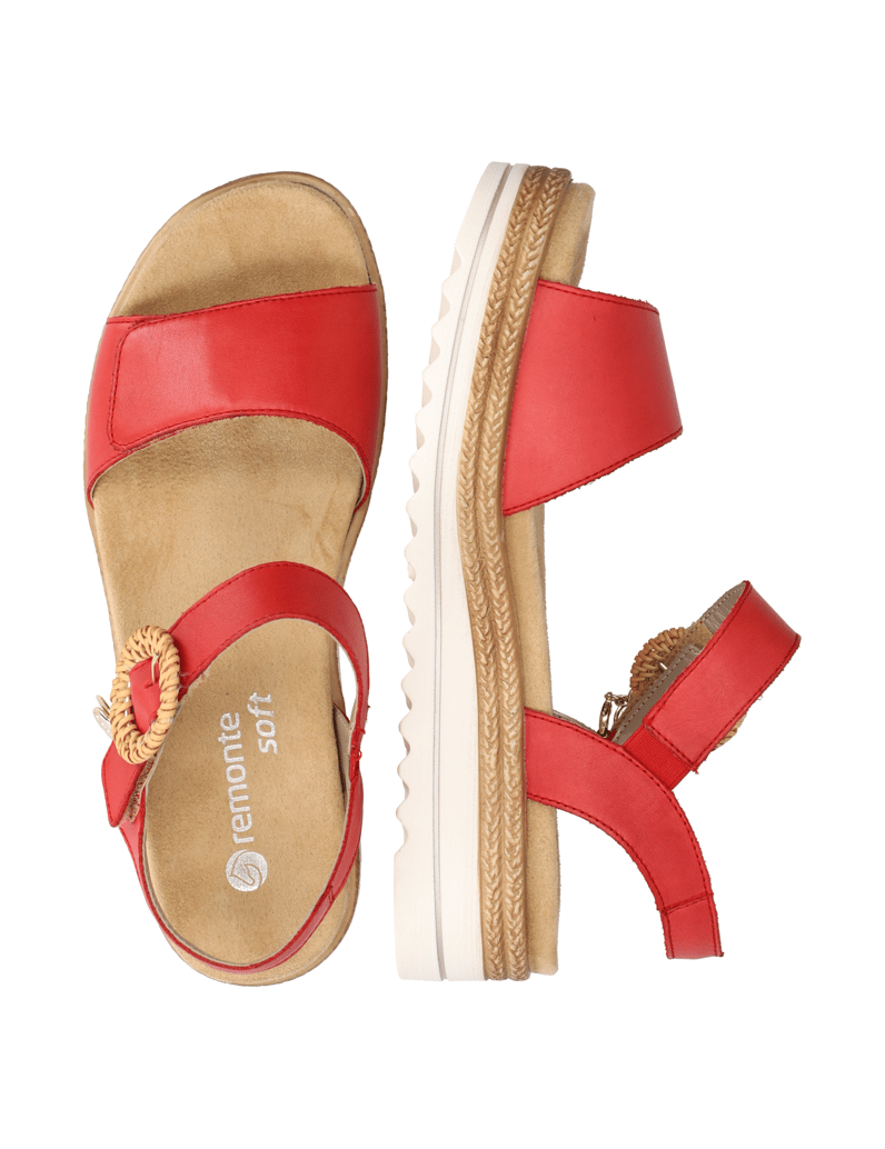 Remonte-Glattleder-Sandale