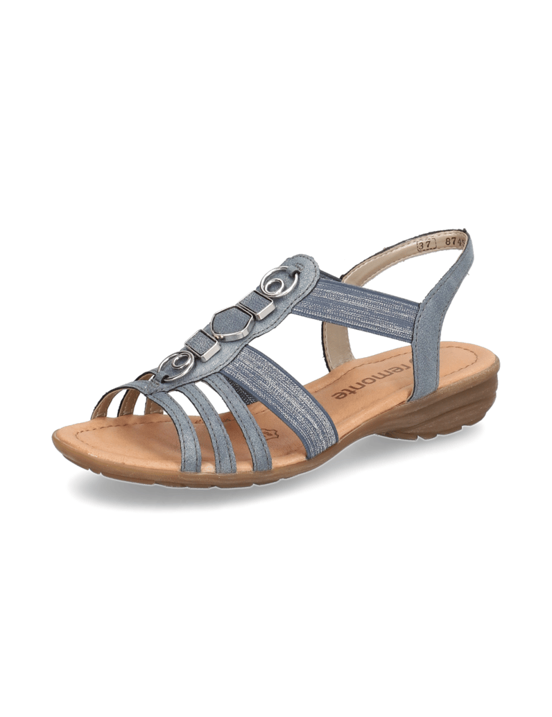 Remonte-Lederkombination-Sandale