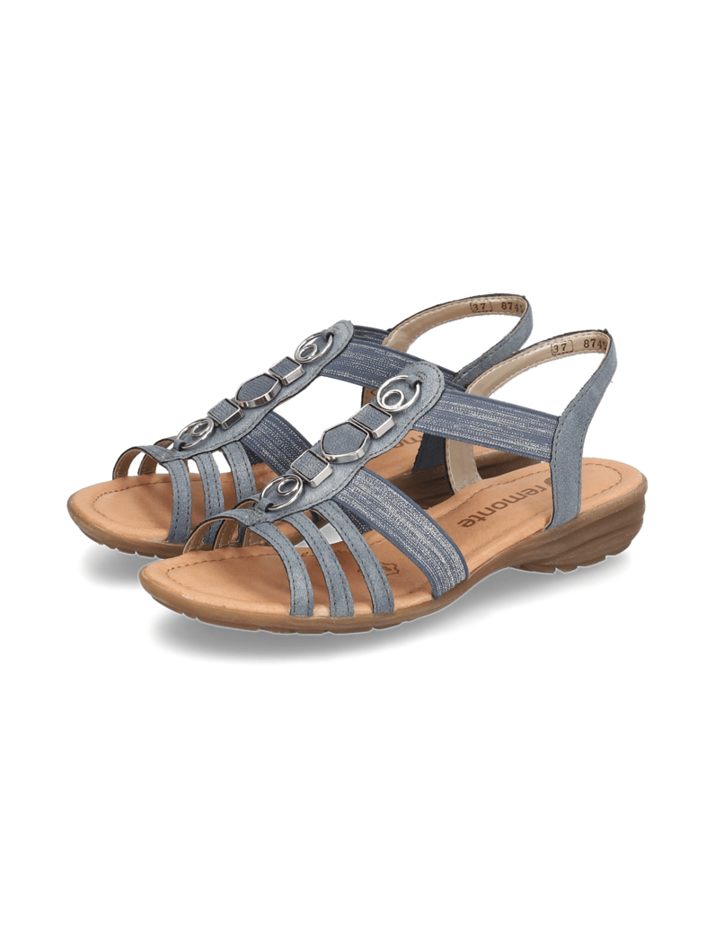 Remonte-Lederkombination-Sandale