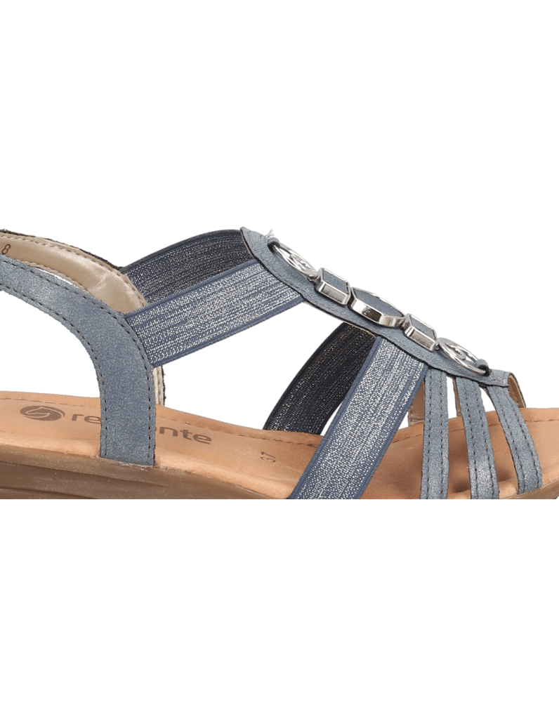 Remonte-Lederkombination-Sandale