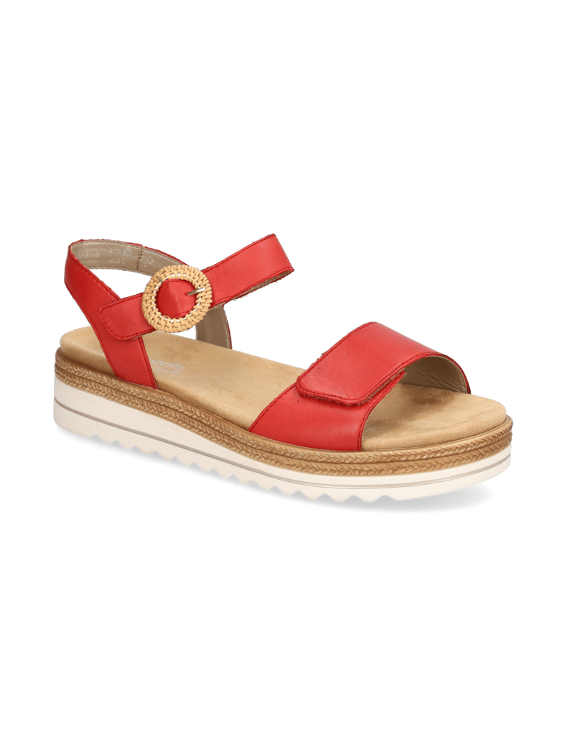 Remonte-Glattleder-Sandale