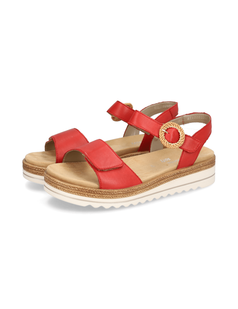 Remonte-Glattleder-Sandale