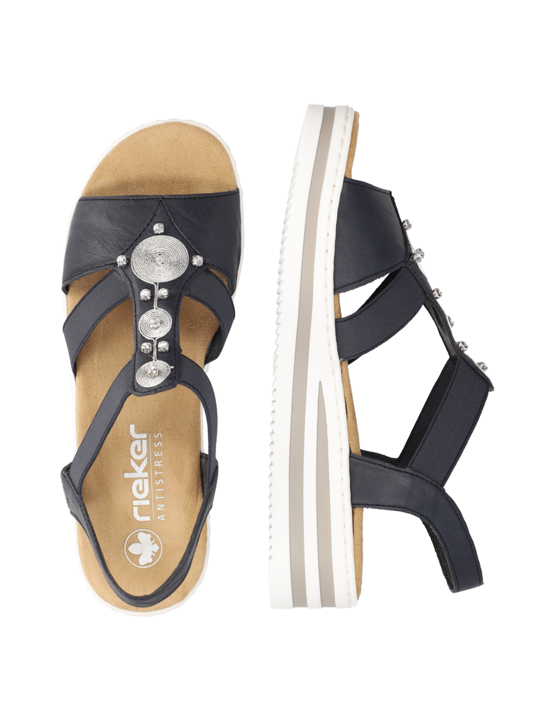 Rieker-Keilsandale
