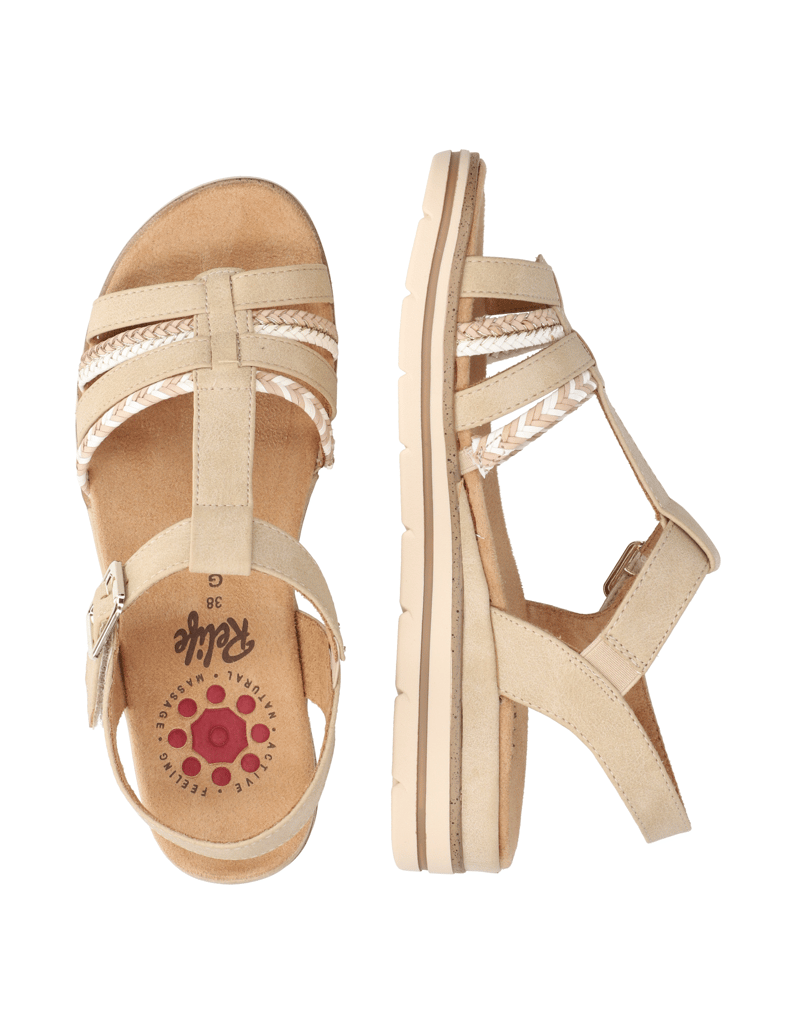 RELIFE-sandály-béžová