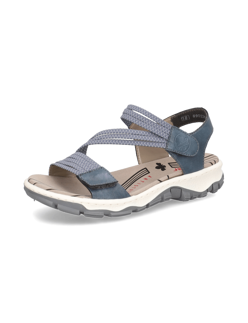 Rieker-Sandale-blau