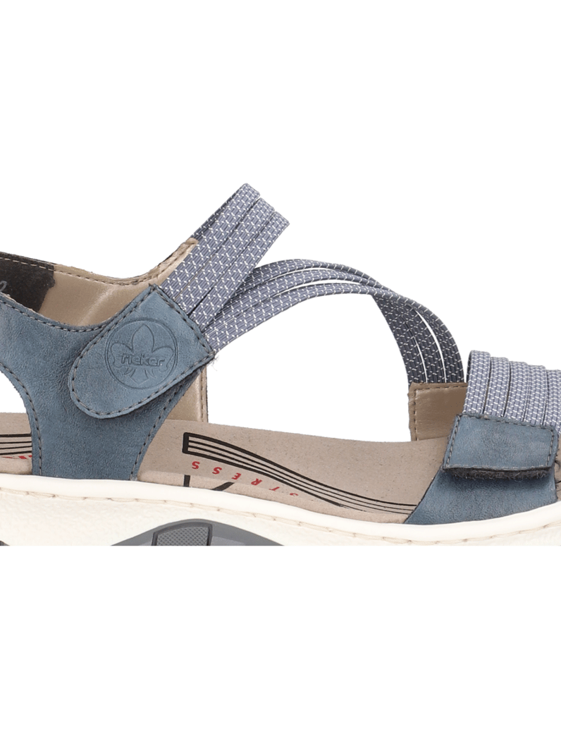 Rieker-Sandale-blau